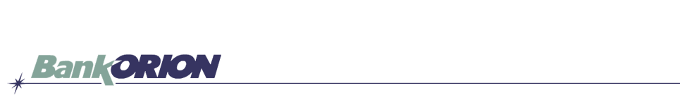 BankORION Logo