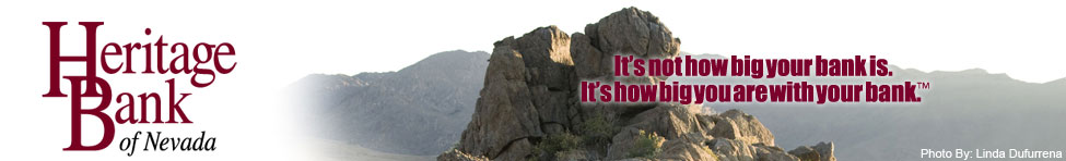 Heritage Bank of Nevada Logo