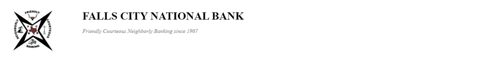 The Falls City National Bank Logo